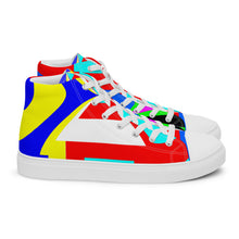 Load image into Gallery viewer, Women’s high top canvas shoes - SQA10-V1