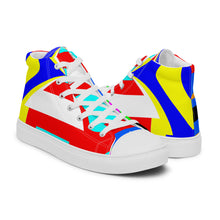 Load image into Gallery viewer, Women’s high top canvas shoes - SQA10-V1
