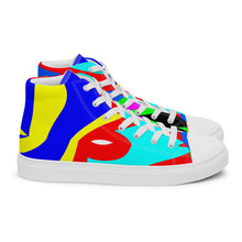 Load image into Gallery viewer, Women’s high top canvas shoes - SQA12-V1