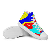 Load image into Gallery viewer, Women’s high top canvas shoes - SQA12-V1