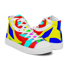 Load image into Gallery viewer, Women’s high top canvas shoes - SQA15-V1