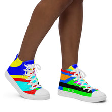 Load image into Gallery viewer, Women’s high top canvas shoes - SQA16V1