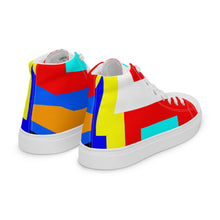 Load image into Gallery viewer, Women’s high top canvas shoes - SQA11-S1