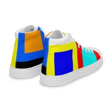Load image into Gallery viewer, Women’s high top canvas shoes - SQA1-V1
