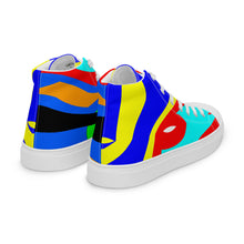 Load image into Gallery viewer, Women’s high top canvas shoes - SQA12-V1