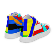 Load image into Gallery viewer, Women’s high top canvas shoes - SQA13-V1