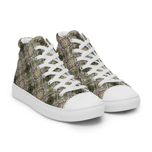 Load image into Gallery viewer, Women’s high top canvas shoes - KHAKI PLUSH