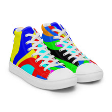 Load image into Gallery viewer, Women’s high top canvas shoes - SQA3-V1