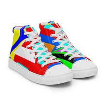 Load image into Gallery viewer, Women’s high top canvas shoes - SQA10-V1