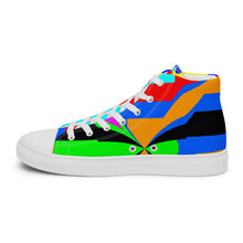 Load image into Gallery viewer, Women’s high top canvas shoes - SQA13-V1