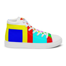 Load image into Gallery viewer, Women’s high top canvas shoes - SQA1-V1