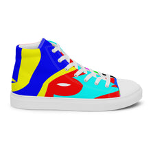 Load image into Gallery viewer, Women’s high top canvas shoes - SQA12-V1
