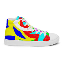 Load image into Gallery viewer, Women’s high top canvas shoes - SQA15-V1