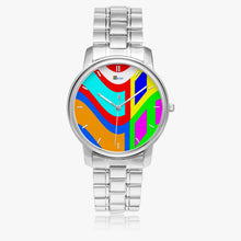 Load image into Gallery viewer, Folding Clasp Type Stainless Steel Quartz Watch (With Indicators) - A5 WIND
