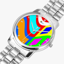 Load image into Gallery viewer, Folding Clasp Type Stainless Steel Quartz Watch (With Indicators) - A5 WIND
