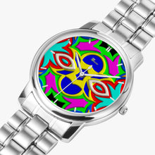 Load image into Gallery viewer, Folding Clasp Type Stainless Steel Quartz Watch (With Indicators) - A14.4 FLAME
