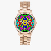 Load image into Gallery viewer, Folding Clasp Type Stainless Steel Quartz Watch (With Indicators) - A14.4 FLAME
