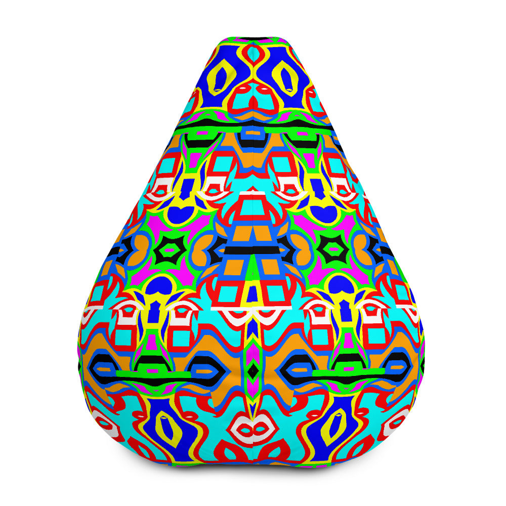 Bean Bag Chair Cover - SQUARE_MIX01