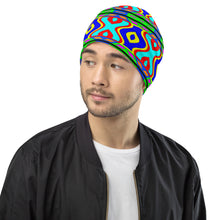 Load image into Gallery viewer, All-Over Print Beanie - sq16
