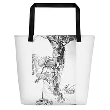 Load image into Gallery viewer, TOTE &amp; BEACH BAG - TREE SKETCH
