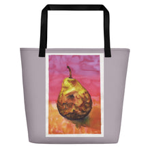 Load image into Gallery viewer, TOTE &amp; BEACH BAG - PEAR
