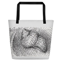 Load image into Gallery viewer, TOTE &amp; BEACH BAG - HERMIT CRAB
