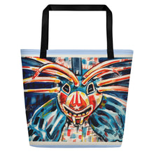 Load image into Gallery viewer, TOTE &amp; BEACH BAG - PARADE MASK WIDE
