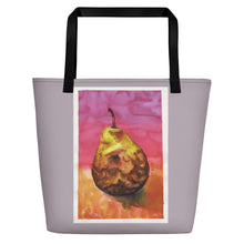 Load image into Gallery viewer, TOTE &amp; BEACH BAG - PEAR
