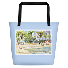 Load image into Gallery viewer, TOTE &amp; BEACH BAG - BEACH SAN JUAN
