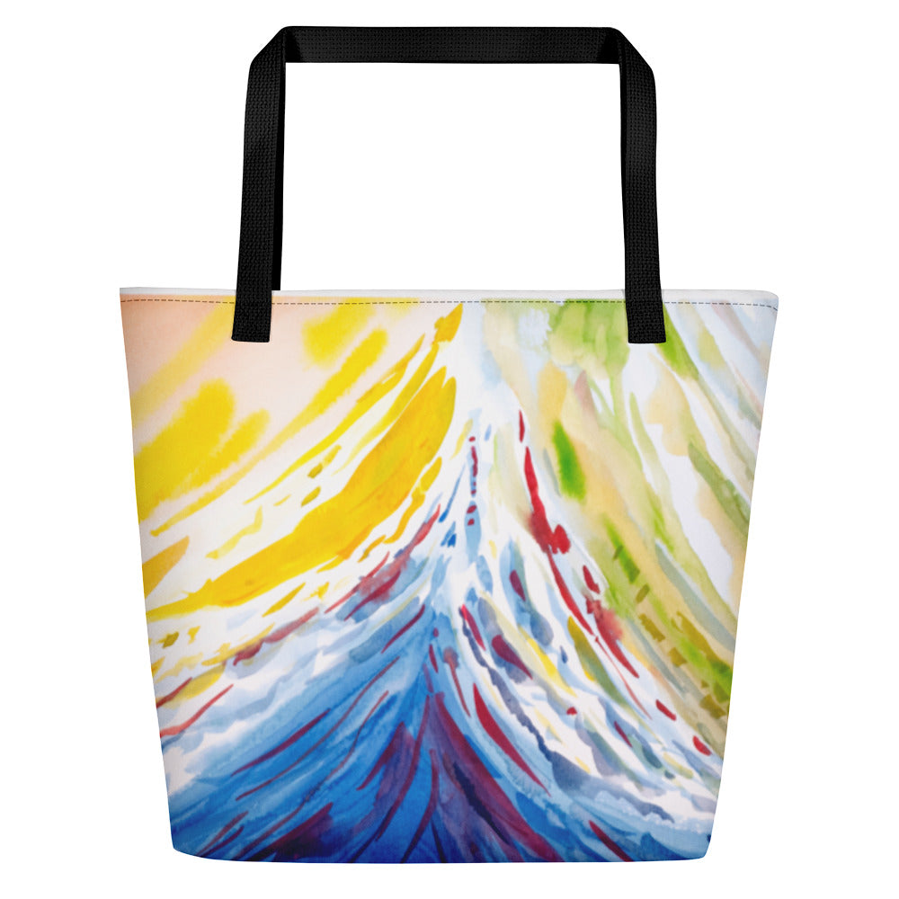 TOTE & BEACH BAG - MOUNTAIN WAVE V2