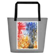 Load image into Gallery viewer, TOTE &amp; BEACH BAG - CITY BONES
