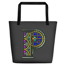 Load image into Gallery viewer, TOTE BAG - PLANETSHIPS LOGO AND POCKET
