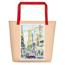 Load image into Gallery viewer, TOTE &amp; BEACH BAG - CITY STREETS
