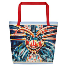 Load image into Gallery viewer, TOTE &amp; BEACH BAG - PARADE MASK WIDE
