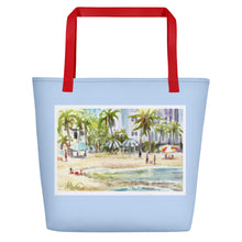 Load image into Gallery viewer, TOTE &amp; BEACH BAG - BEACH SAN JUAN
