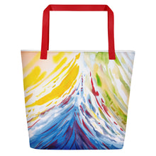 Load image into Gallery viewer, TOTE &amp; BEACH BAG - MOUNTAIN WAVE V2
