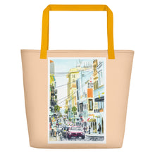 Load image into Gallery viewer, TOTE &amp; BEACH BAG - CITY STREETS
