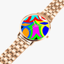 Load image into Gallery viewer, Instafamous Steel Strap Quartz watch - A14 FLAME

