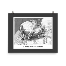 Load image into Gallery viewer, Poster - FLYING PIGS
