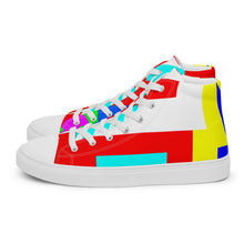 Load image into Gallery viewer, Men’s high top canvas shoes- SQ11-S1 - HOUSE

