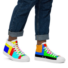 Load image into Gallery viewer, Men’s high top canvas shoes - SQA1-V1 - NXTOUS
