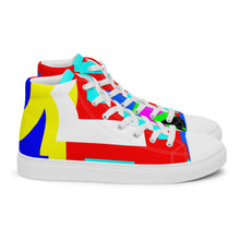 Load image into Gallery viewer, Men’s high top canvas shoes- SQ12-V1 - SMOKE

