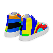 Load image into Gallery viewer, Men’s high top canvas shoes - SQS3-V1 - SHIP
