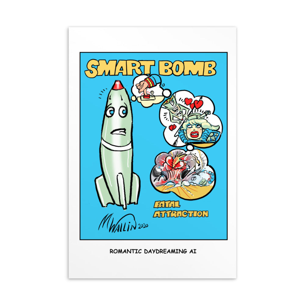 Standard Postcard - SMART BOMB