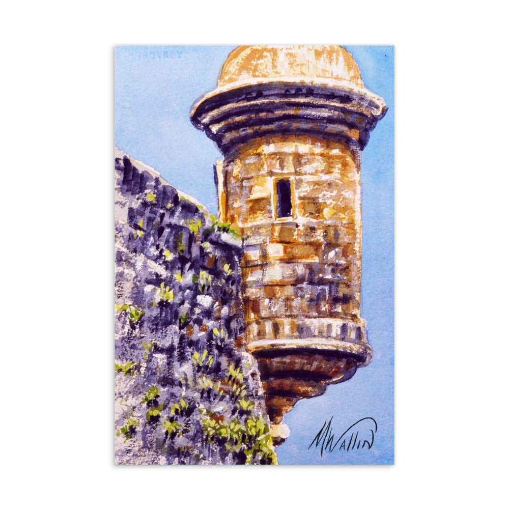 Standard Postcard - BROWN TOWER