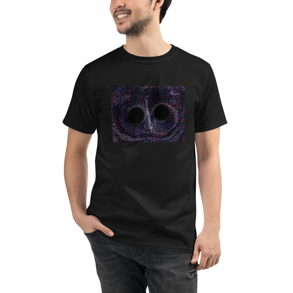 Organic T-Shirt - OWL EYES THE TORUS UNIVERSE