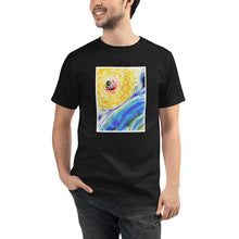 Load image into Gallery viewer, Organic T-Shirt - BLACK SUN
