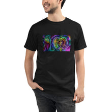Load image into Gallery viewer, Organic T-Shirt - GALACTIC APPLE TREE
