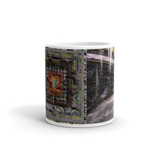 Load image into Gallery viewer, White glossy mug - PLANETSHIPS P logo
