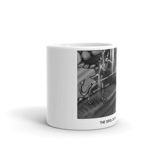 Load image into Gallery viewer, White glossy mug - The Devil Is In The Dessert
